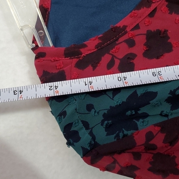 NEW Matilda Jane A LITTLE PARTY Dress Hi Lo Swiss Dot Ties Size M Medium - Picture 8 of 12